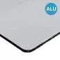 Preview: Gummipads ALU - einseitig mit Alufolie - 3mm, 4mm, 5 mm, 6mm, 8mm, 10mm - Gummigranulat-Pads, Terrassenpads - Solar Photovoltaik